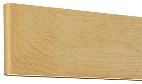 Brilagi - Lustra LED cu dimmer pe cablu SLIMLINE LED/40W/230V 3000-6000K decor stejar + telecomandă