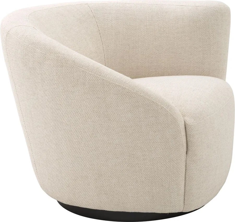 Fotoliu pivotant design elegant LUX Colin right, pausa natural 115431 HZ