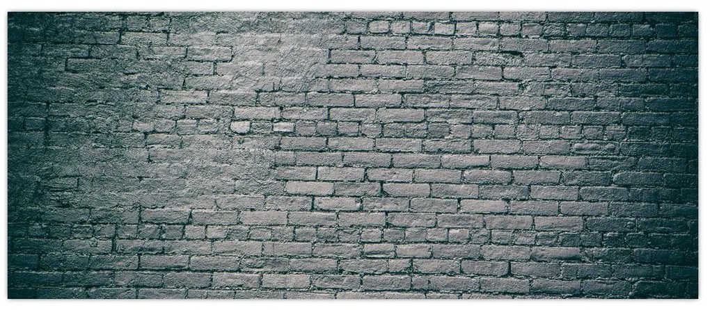 Tabloul cu perete din cărămidă (120x50 cm)