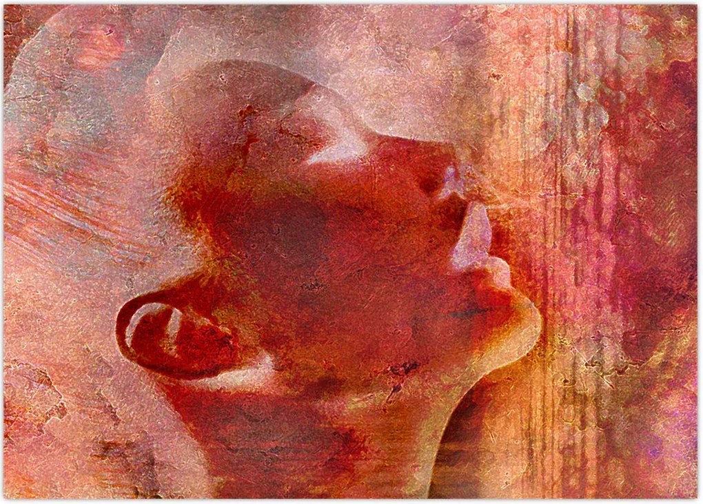 Tablou - Profilul feței feminine (70x50 cm)