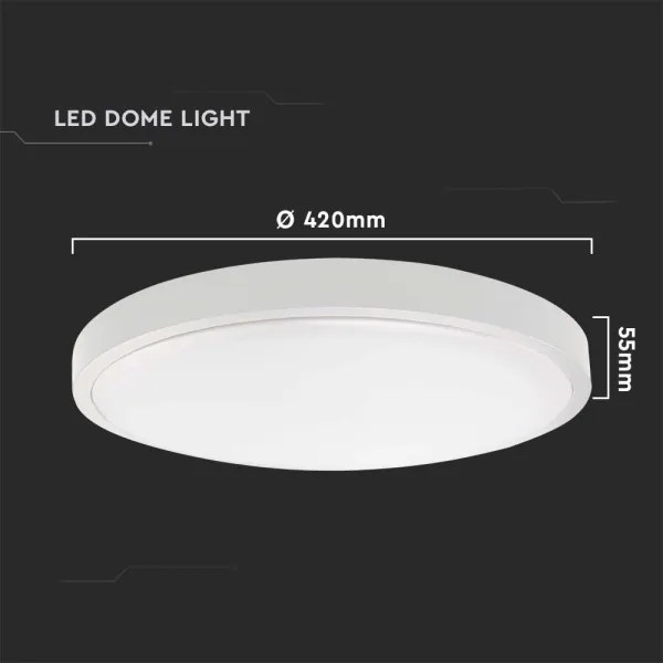 Plafonieră LED pentru baie LED/30W/230V 3000K IP44 albă