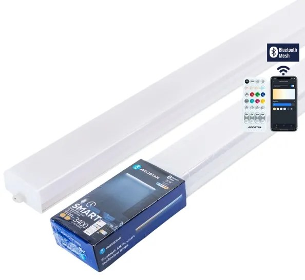 Aigostar MESH - Corp de iluminat LED tip fluorescent, dimerizabil, 30W/230V 3000-6500K