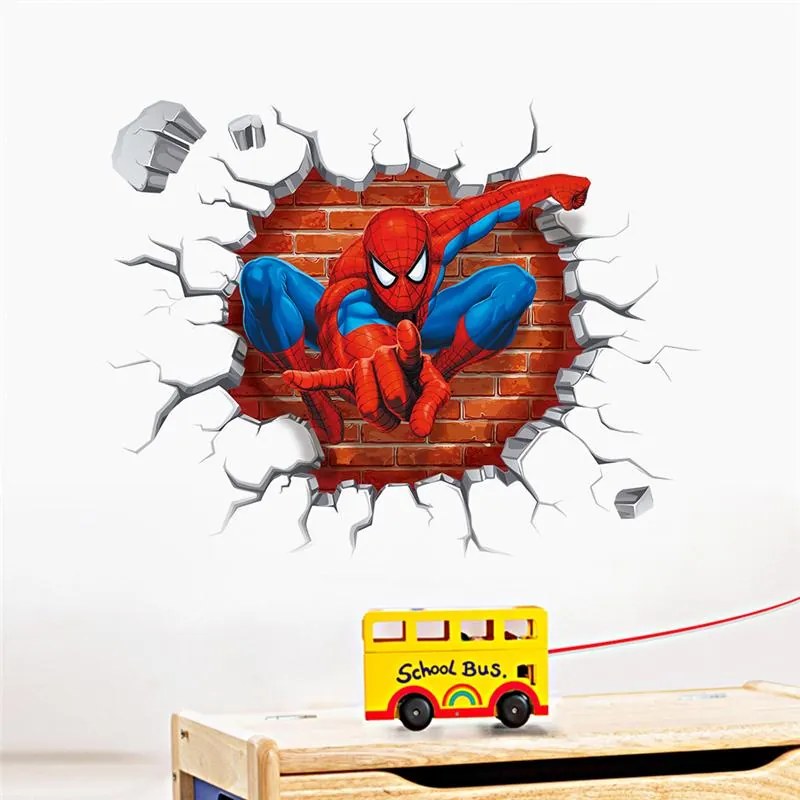 Autocolant de perete "Spider-man 3" 50x45 cm