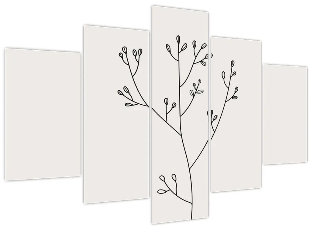 Tablou - Floare de pajiște N⁰3 (150x105 cm)