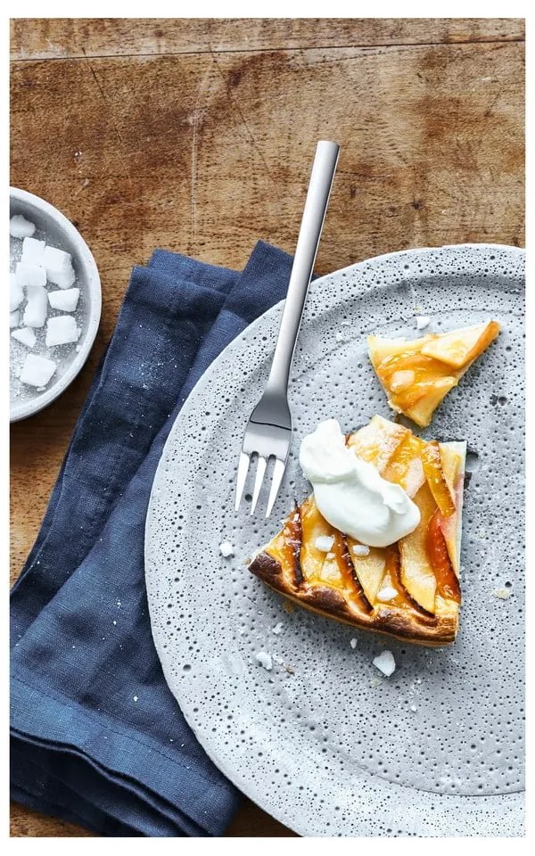 Furculițe pentru desert gri din oțel inoxidabil 6 buc. Nuova – WMF