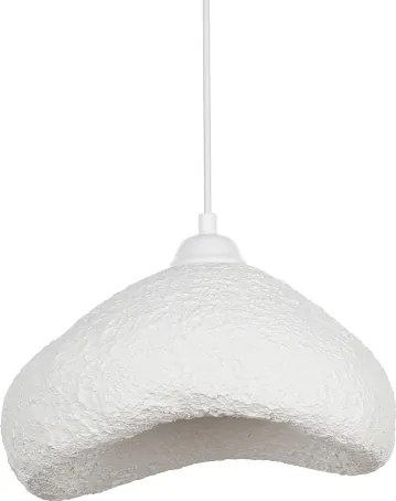 Brilagi - Lampă suspendată cu cablu WABI SABI 1xE27/40W/230V Ø 30 cm albă