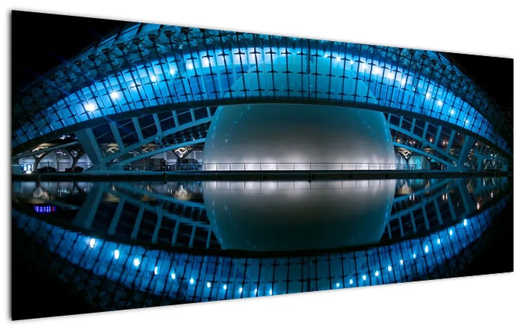 Tablou cu stadion de fotbal (120x50 cm)