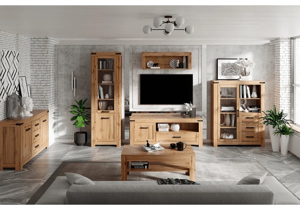 Rafters MORATIZ, oak wotan