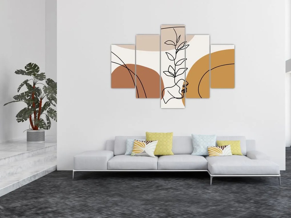 Tablou - Forme Boho (150x105 cm)
