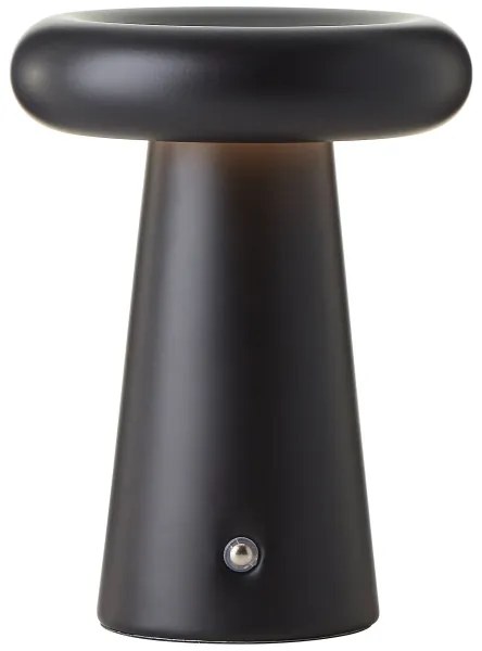 Lampă LED tactilă dimabilă de masă Brilliant MUFFIN LED/3W/5V USB IP44 negru