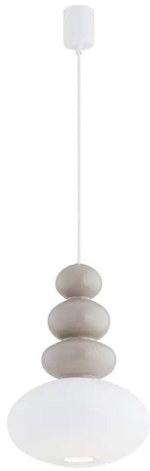 Lustră pe cablu Argon 8819 DIEGO 1xGU10/5W/230V alb/gri