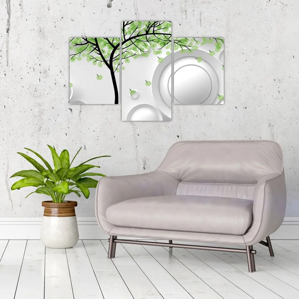 Tablou abstracție artistică (90x60 cm)