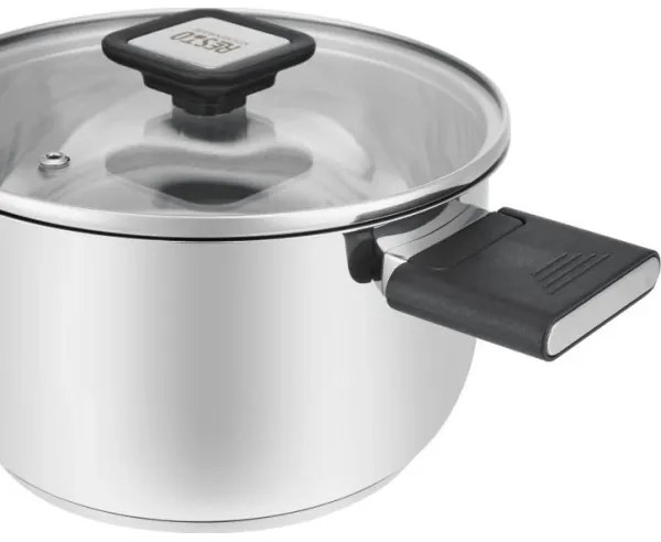 Resto - Oală ANSER cu capac, 2,5 l, 18 cm