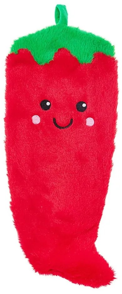 Termofor roșu din micropluș-cocolino 900 ml Chilli – Sass &amp; Belle