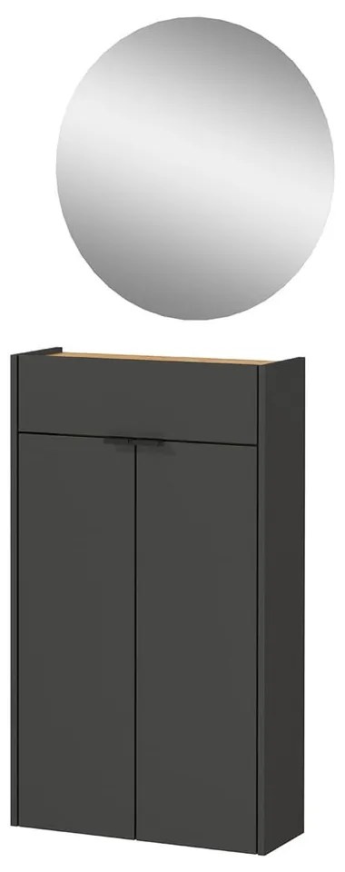 Set pentru hol gri antracit/natural Ameca – Germania