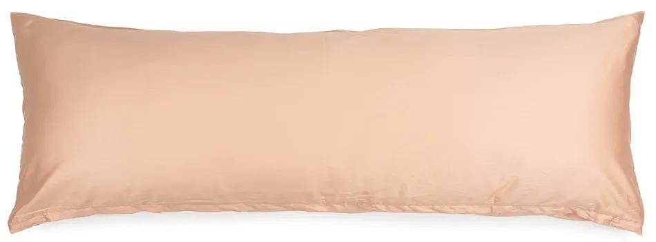 Faţă de pernă 4Home, pentru pernă de relaxare Soţ de rezervă, satin apricot, 50 x 150 cm