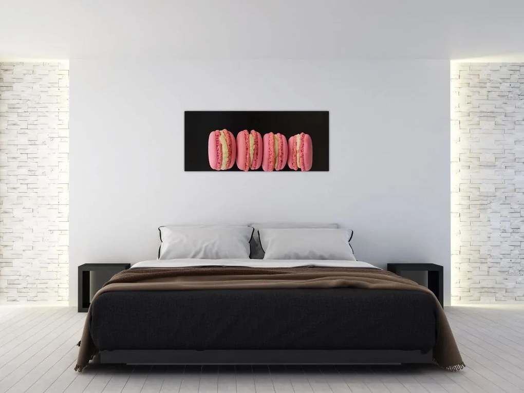 Tablou cu macarons (120x50 cm)