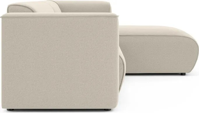 Colțar bej (cu colț pe partea dreaptă/cu șezlong) Merid – Ropez