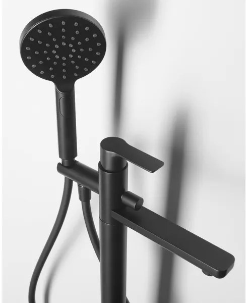 Sapho - Set pentru cadă PAX cu baterie, negru mat