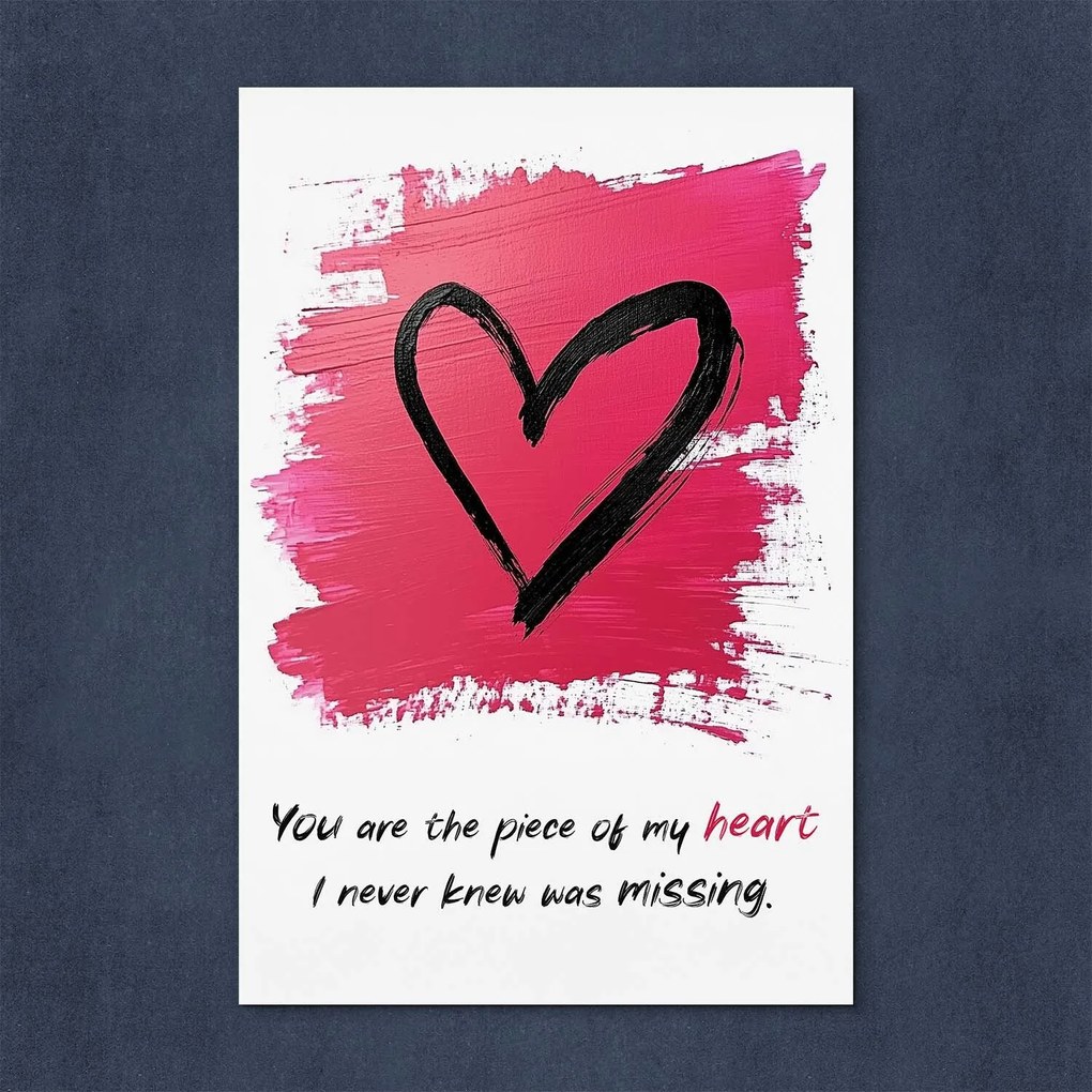 DUBLEZ | Tablou de Valentine’s Day - Inimă