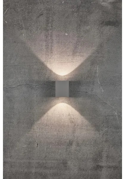 Nordlux - Aplica de perete pentru exterior CANTO 2xLED/5W/230V IP44 gri