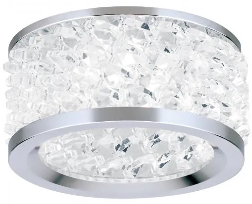 Spot incastrabil dimabil, cristal K10 Korb crom Str 10-461 chrom/EBL OR
