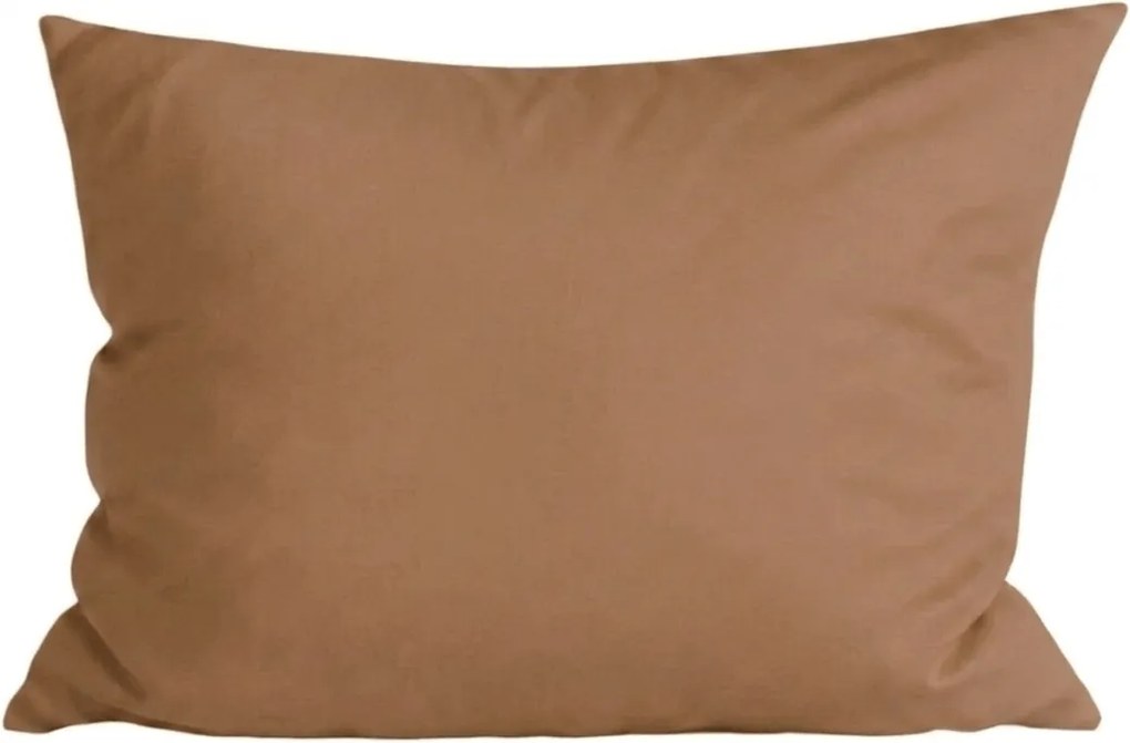 Fata de perna din microfibra MICROVELLE 50x70 cm, bej-maro