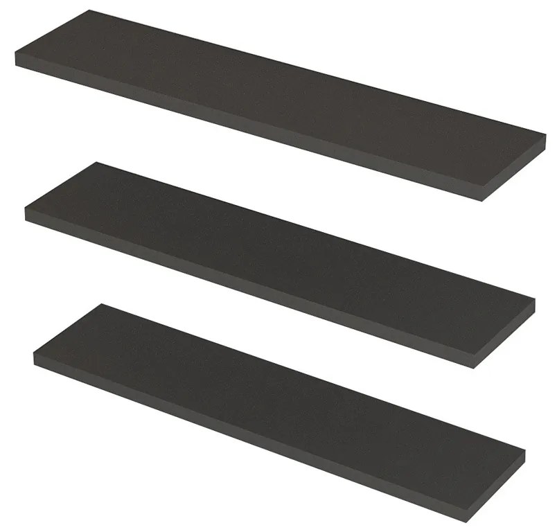 Raft Boss Antracit, 3 buc