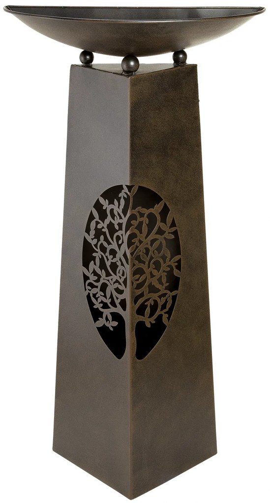 Suport flori TREE, metal, 117x29x58 cm