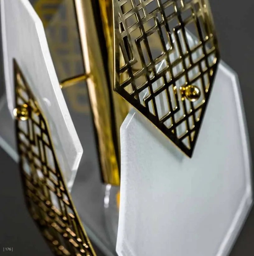 Pendul modern design LUX realizat manual POLYGON