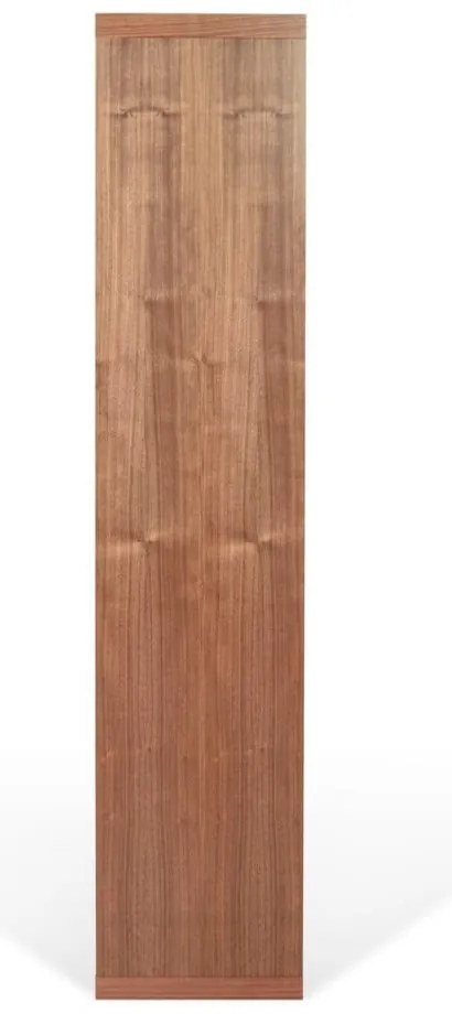 Bibliotecă maro cu aspect de lemn de nuc 70x159 cm Berlin – TemaHome