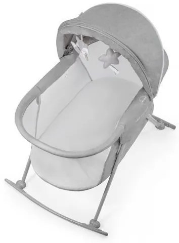 Pătuț 3 în 1 LOVI gri KINDERKRAFT