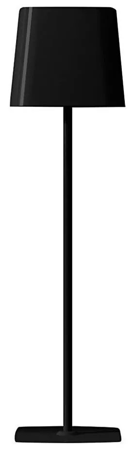 Lampă solară LED de masă, magnetică, 5W, 5V, 3000-6000K, 3600 mAh, IP65, negru