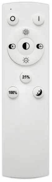 Lustră LED pe cablu dimabilă LED/30W/230V neagră Top Light + telecomandă