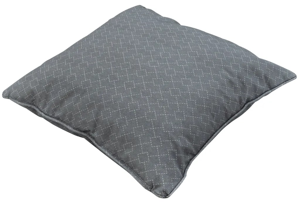 Perna de exterior MADISON CHECK 50x50 cm, gri