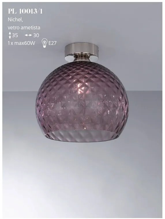 Plafoniera moderna design italian 10013 Amethyst