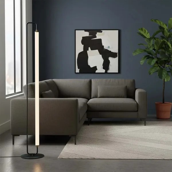 Lampă de podea FELICJA LED, 24 W, 230 V, 4000 K, negru