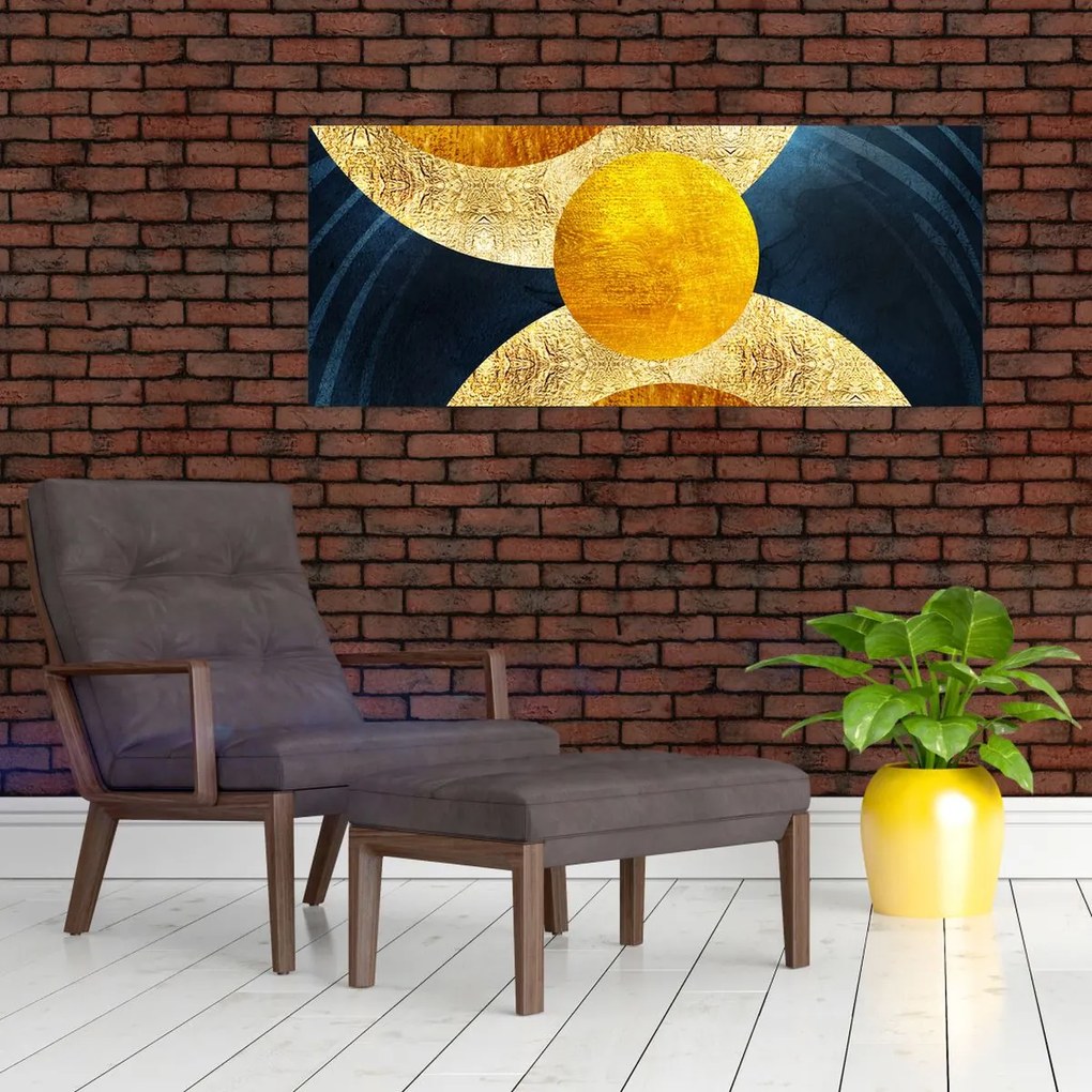 Tablou - Cercuri (120x50 cm)