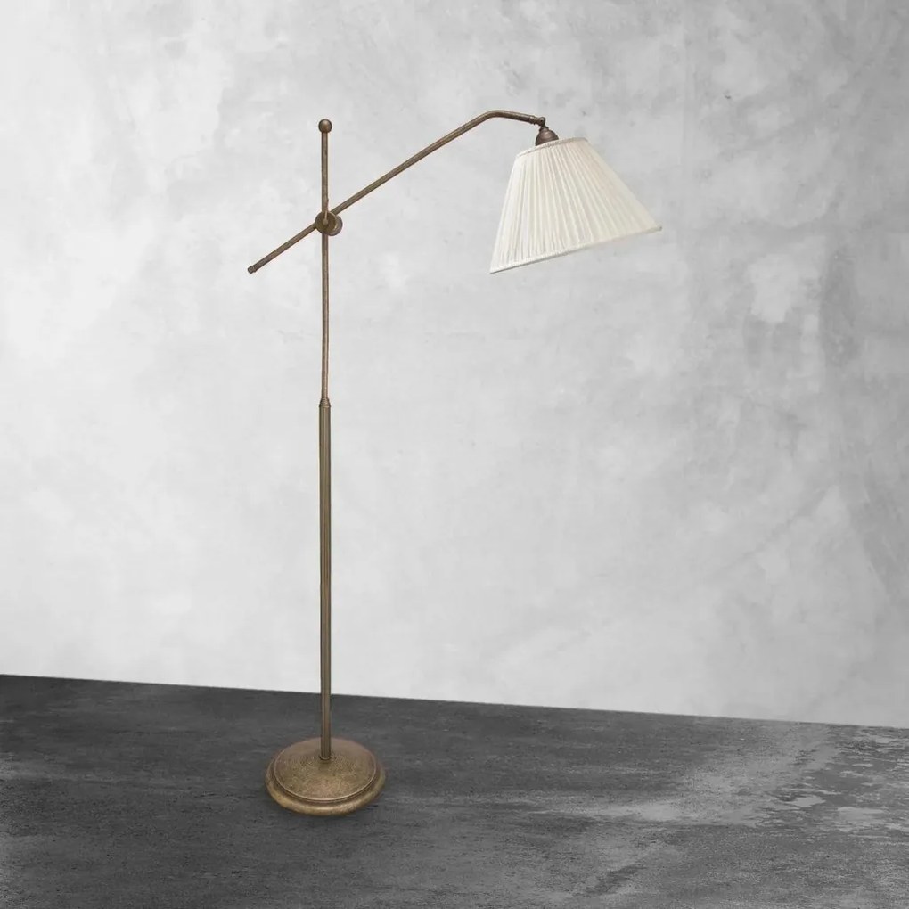 Lampadar, Lampa de podea design italian clasic Brass