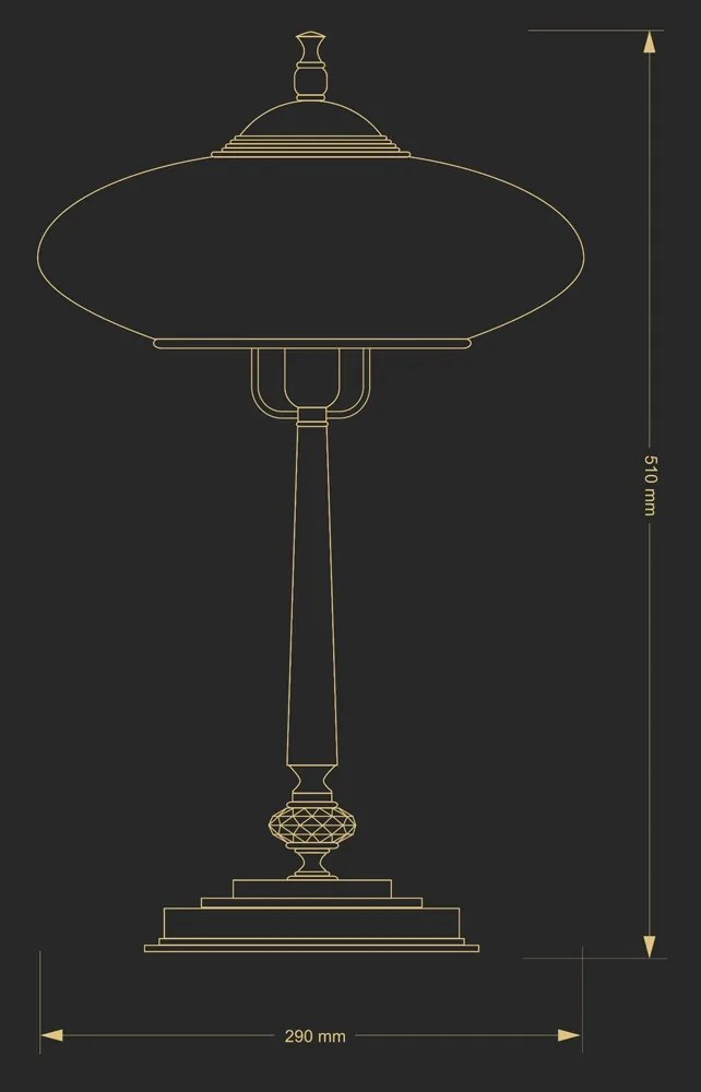 Veioza eleganta design clasic Cristal Scholer San Marino