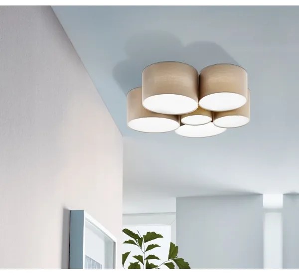 Eglo 98409 - Plafonieră PASTORE 6xE27/40W/230V