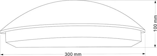 Aplica de perete pentru exterior ALABAMA, LED, 12W, 230V, IP54, neagră