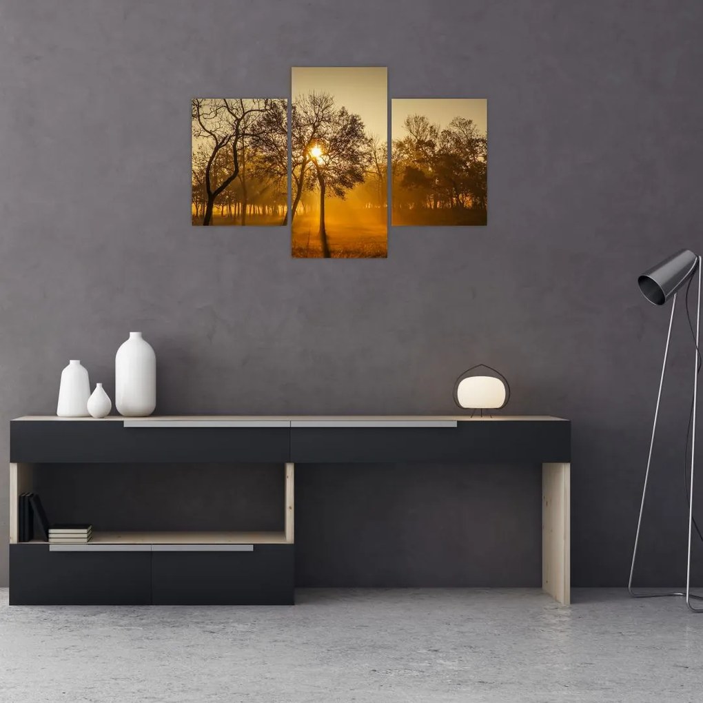 Tablou cu răsăsrit de soare (90x60 cm)