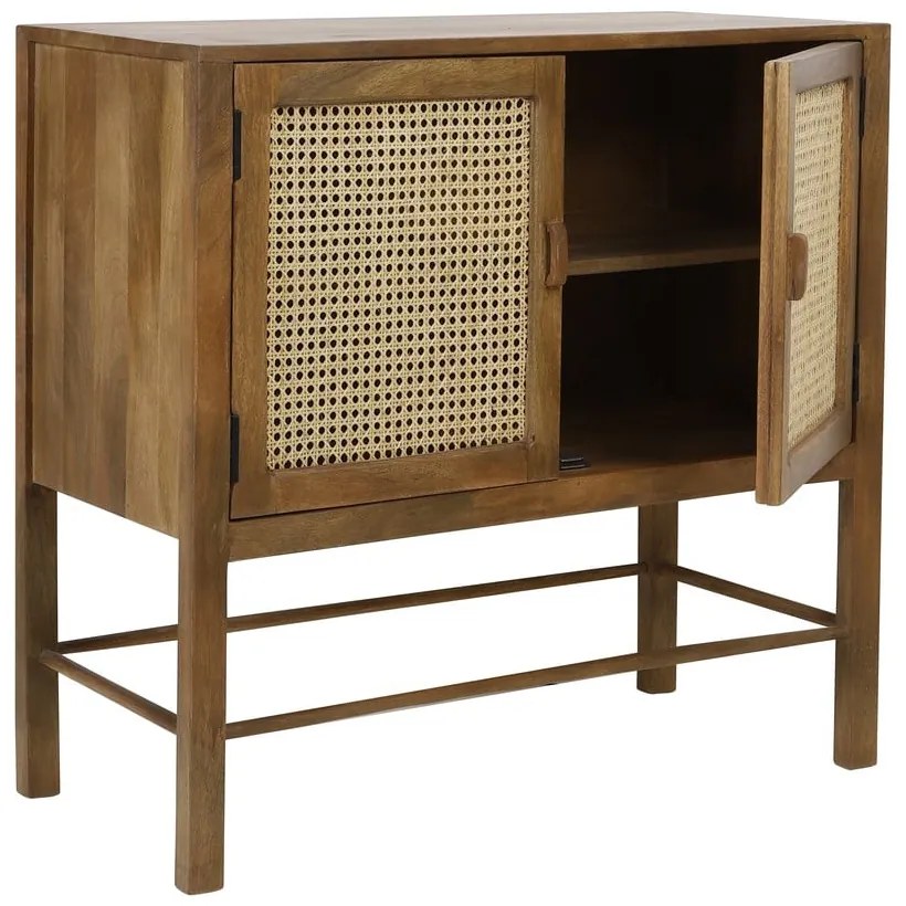 Comodă maro din lemn de mango 88x84 cm Nipas – Light &amp; Living