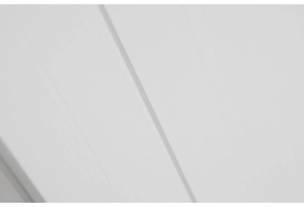 Șifonier alb din lemn de pin 111x202 cm Ties – WOOOD