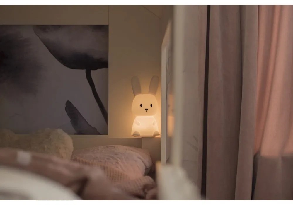 Lampă de veghe pentru copii cu LED-uri albe Bunny - Star Trading