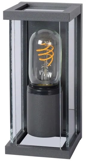 Aplică de exterior Lucide 27885/01/30 CLAIRE 1xE27/15W/230V IP54 negru