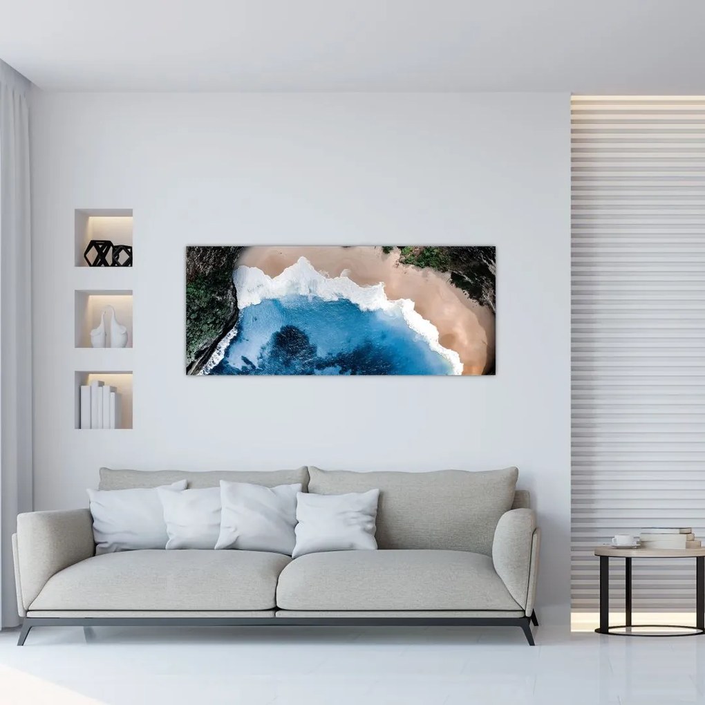 Tablou cu plaja Nusa Penida, Indonesia (120x50 cm)