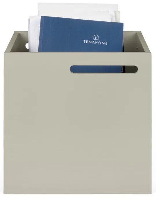 Cutie depozitare pentru bibliotecă TemaHome Berlin, gri