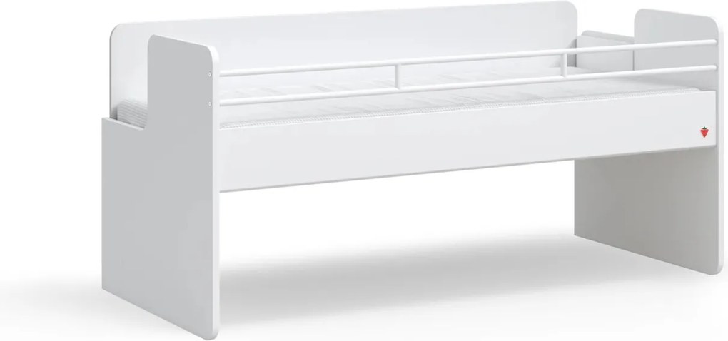 Pat Studio White pentru copii (90x200 cm)- partea de sus